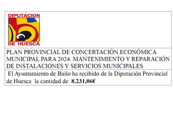 Imagen PLAN PROVINCIAL DE CONCERTACIÓN ECONÓMICA MUNICIPAL PARA 2024. MANTENIMIENTO Y REPARACIÓN DE INSTALACIONES Y SERVICIOS MUNICIPALES